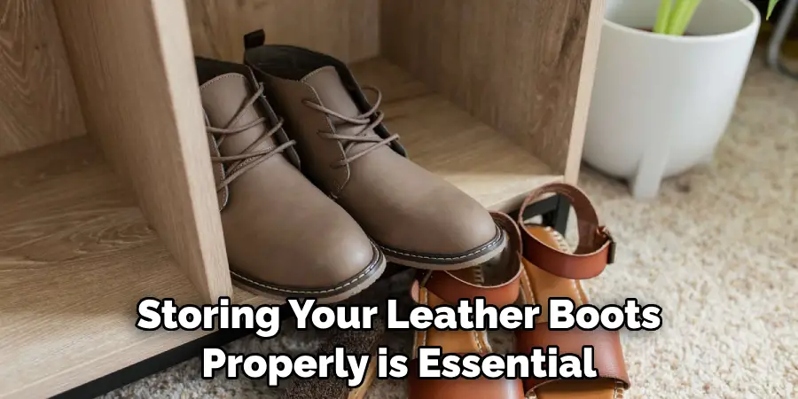 Storing Your Leather Boots Properly is Essential