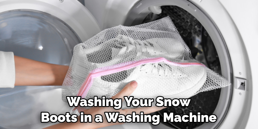 Washing Your Snow Boots in a Washing Machine