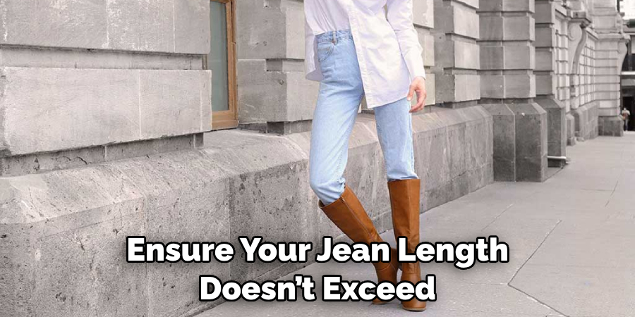 Ensure Your Jean Length Doesn’t Exceed