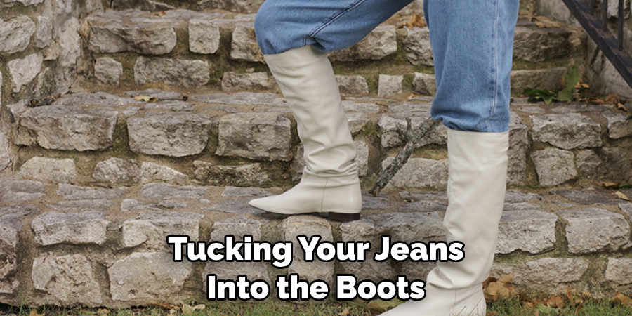 Tucking Your Jeans Into the Boots
