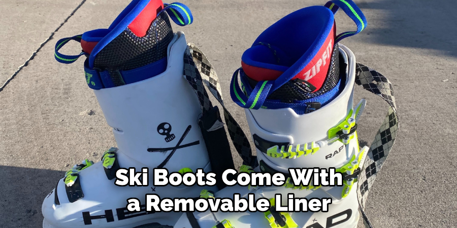 Ski Boots Come With a Removable Liner