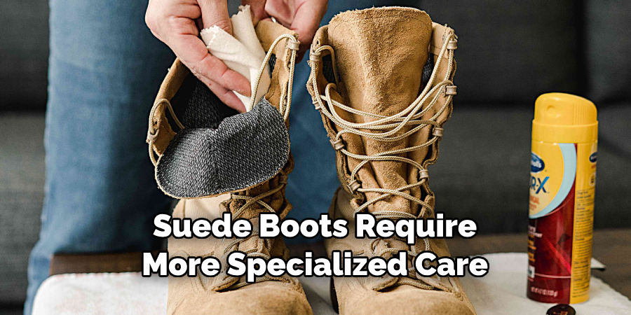 Suede Boots Require More Specialized Care