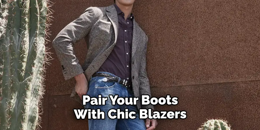 Pair Your Boots With Chic Blazers