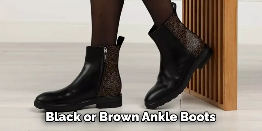 Black or Brown Ankle Boots