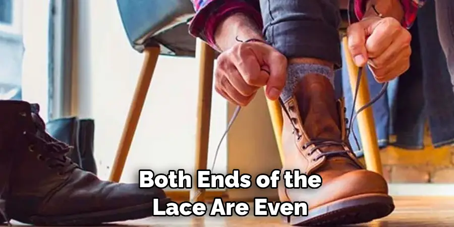 Both Ends of the Lace Are Even