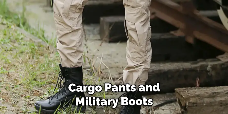 Cargo Pants and Military Boots 