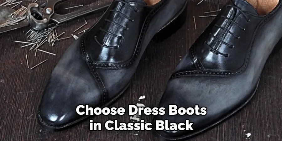 Choose Dress Boots in Classic Black