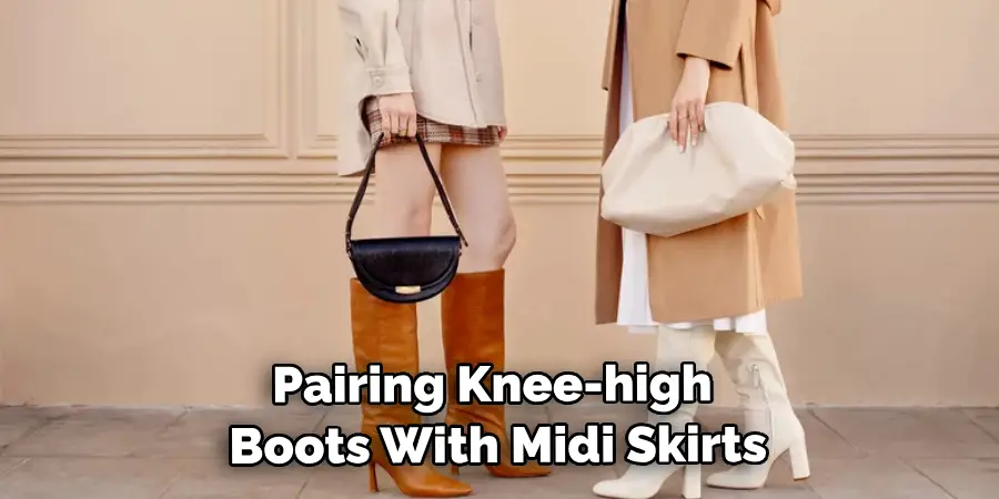 Pairing Knee-high Boots With Midi Skirts