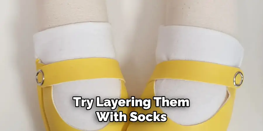  Try Layering Them With Socks