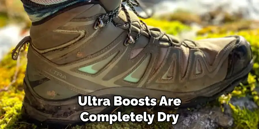 Ultra Boosts Are Completely Dry