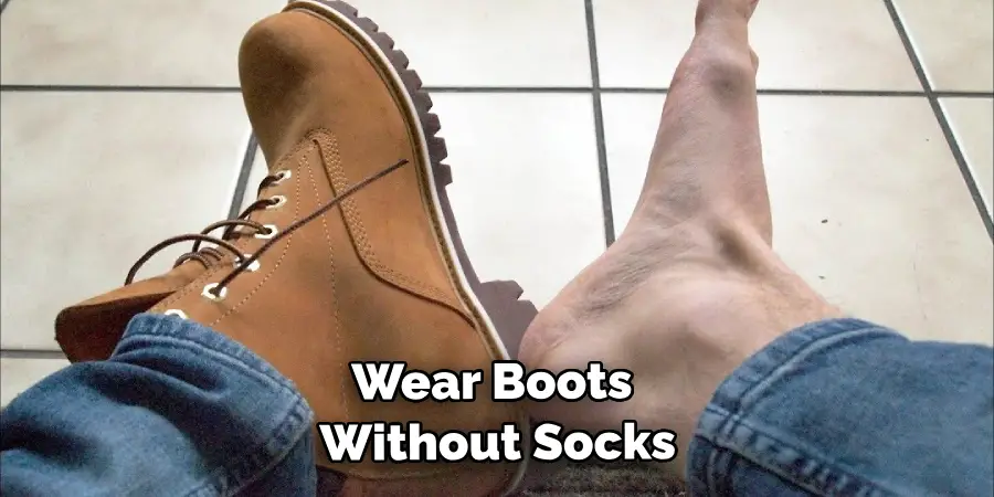 Wear Boots Without Socks