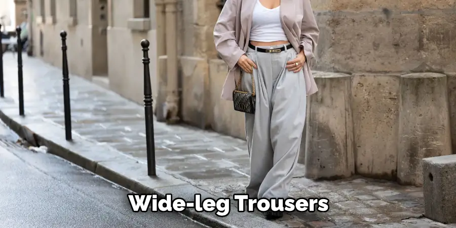 Wide-leg Trousers