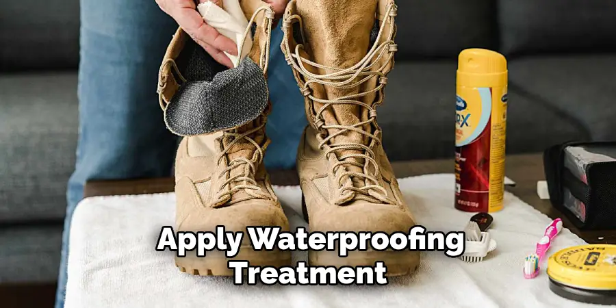 Apply Waterproofing Treatment