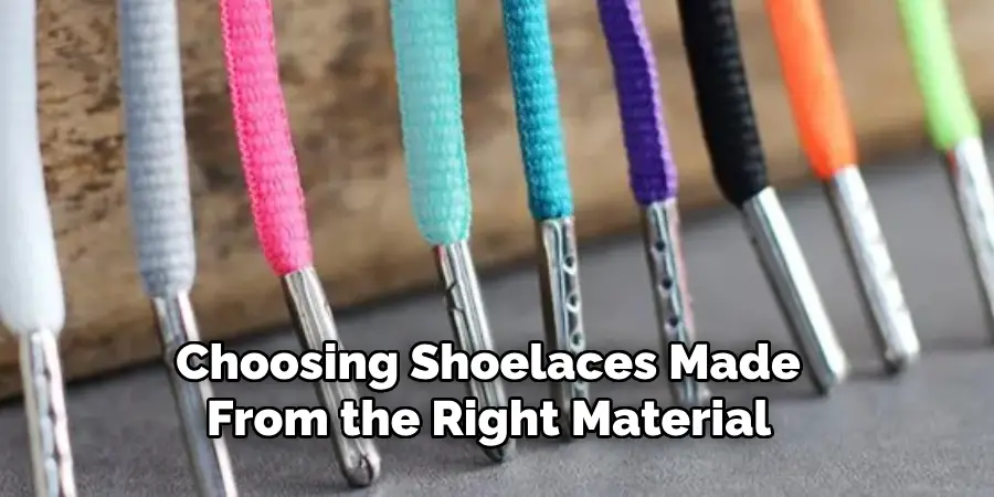 Choosing Shoelaces Made From the Right Material 