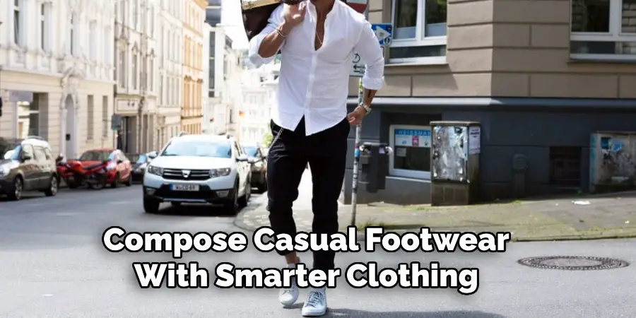 Compose Casual Footwear With Smarter Clothing