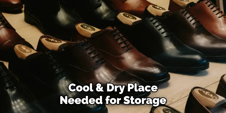 Cool & Dry Place Needed for Storage