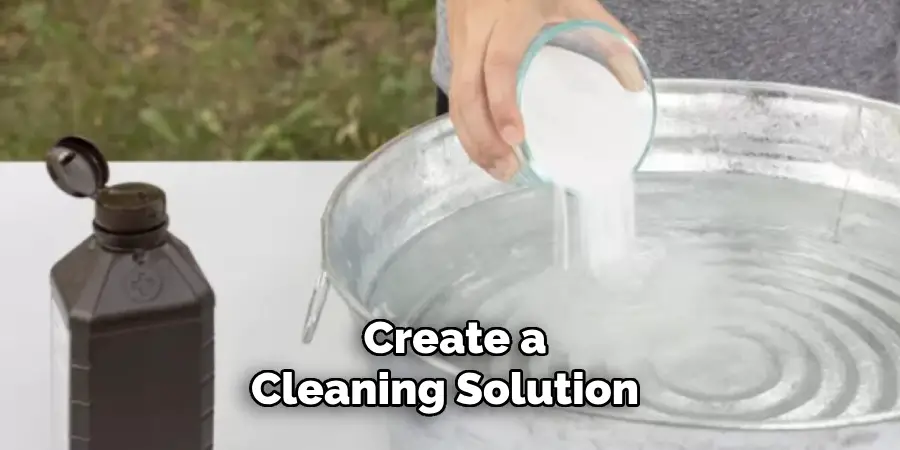  Create a Cleaning Solution 
