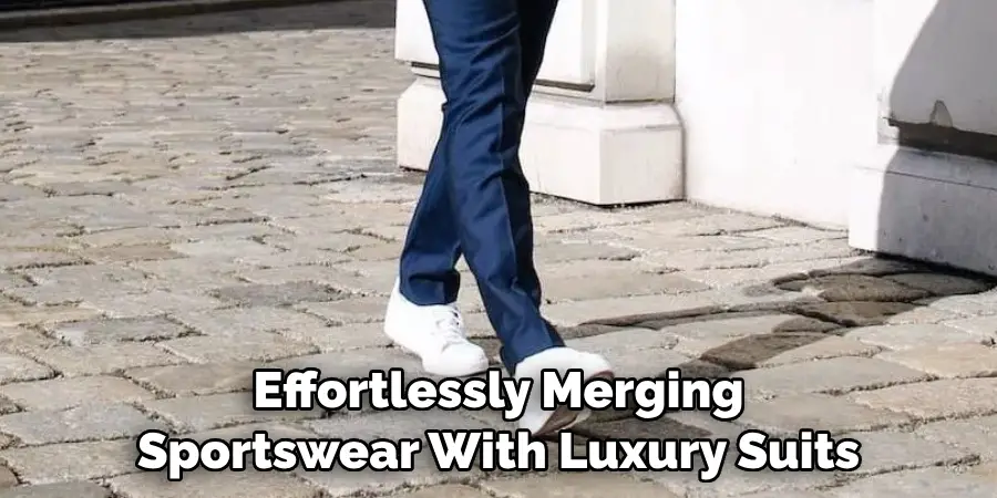 Effortlessly Merging Sportswear With Luxury Suits