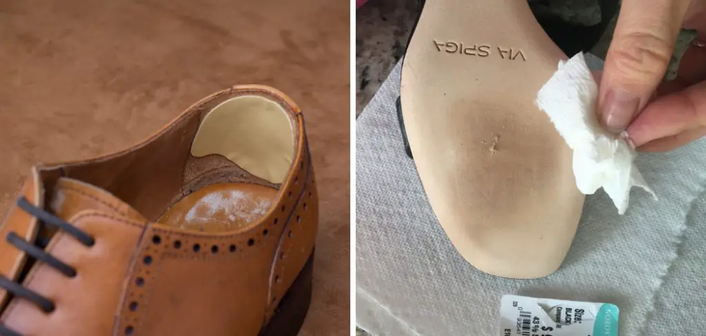 How to Remove Sticky Labels from inside Shoes