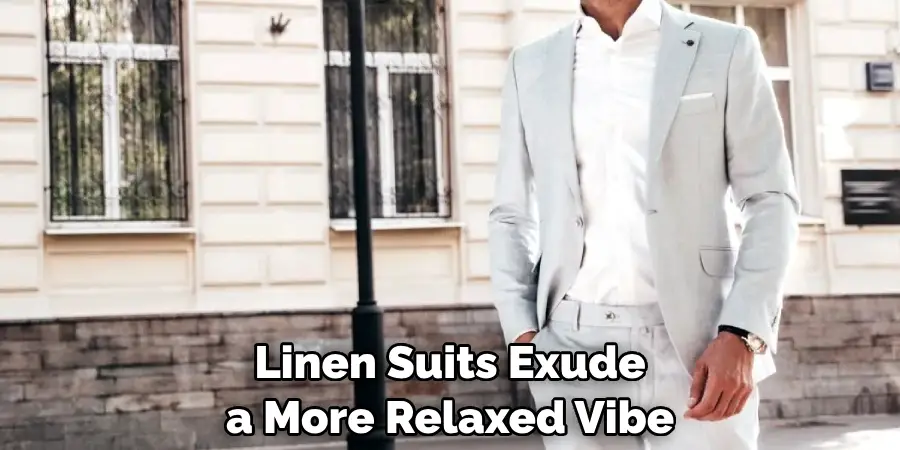 Linen Suits Exude a More Relaxed Vibe
