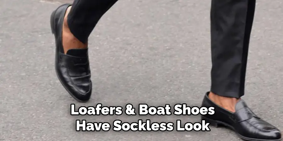 Loafers & Boat Shoes Have Sockless Look