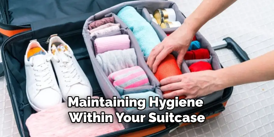 Maintaining Hygiene Within Your Suitcase