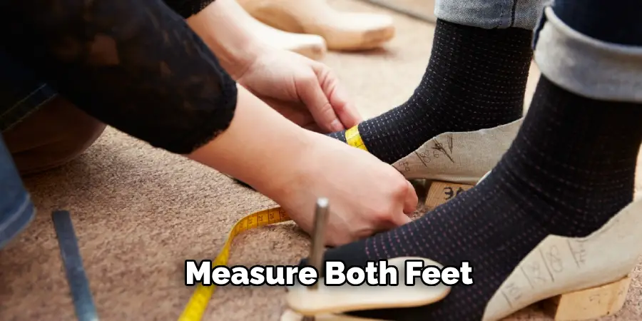 Measure Both Feet