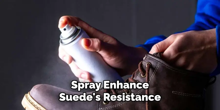 Spray Enhance Suede's Resistance
