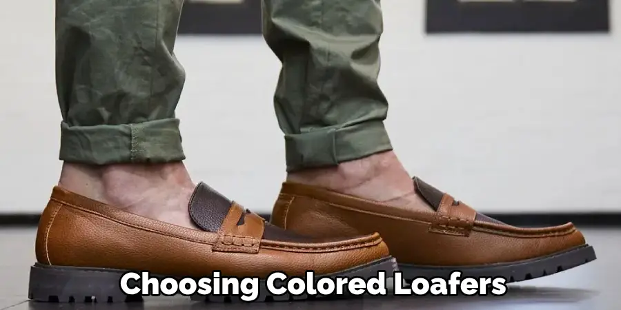Choosing Colored Loafers