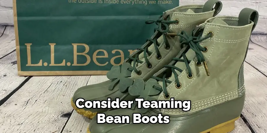 Consider Teaming Bean Boots