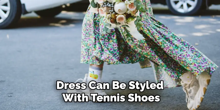 Dress Can Be Styled With Tennis Shoes