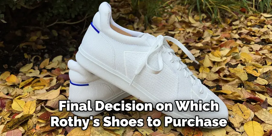 Final Decision on Which Rothy's Shoes to Purchase