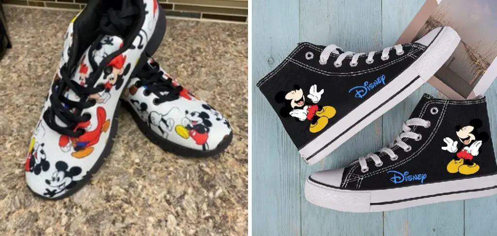 How to Make Mickey Mouse Shoes