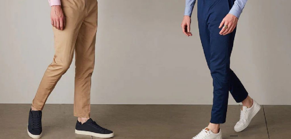 How to Wear Chinos With Sneakers