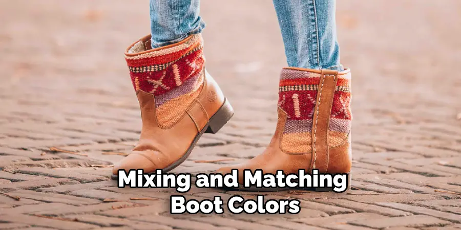 Mixing and Matching Boot Colors