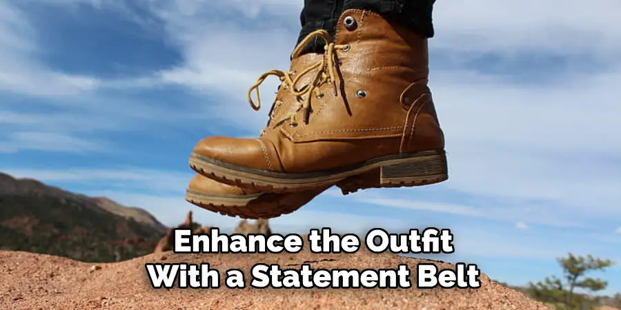 Enhance the Outfit With a Statement Belt