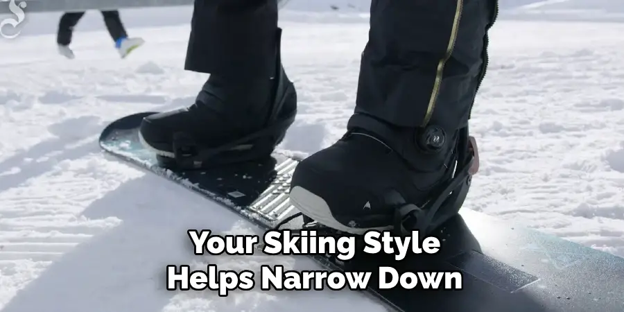 Your Skiing Style Helps Narrow Down