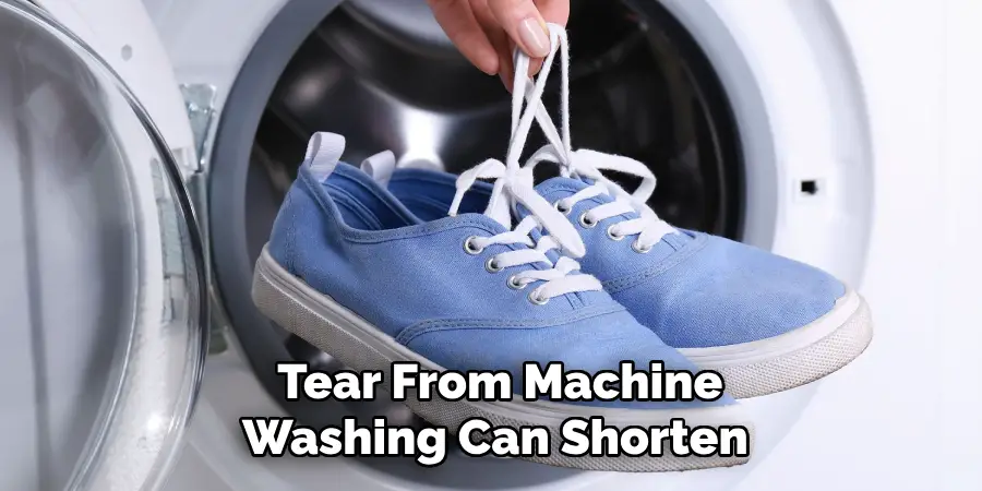 Tear From Machine Washing Can Shorten