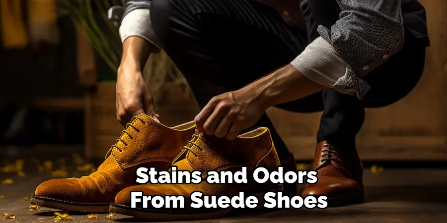 Stains and Odors From Suede Shoes