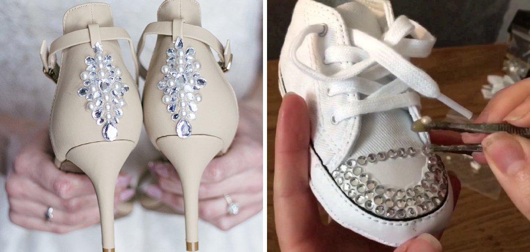 How to Decorate Shoes With Rhinestones
