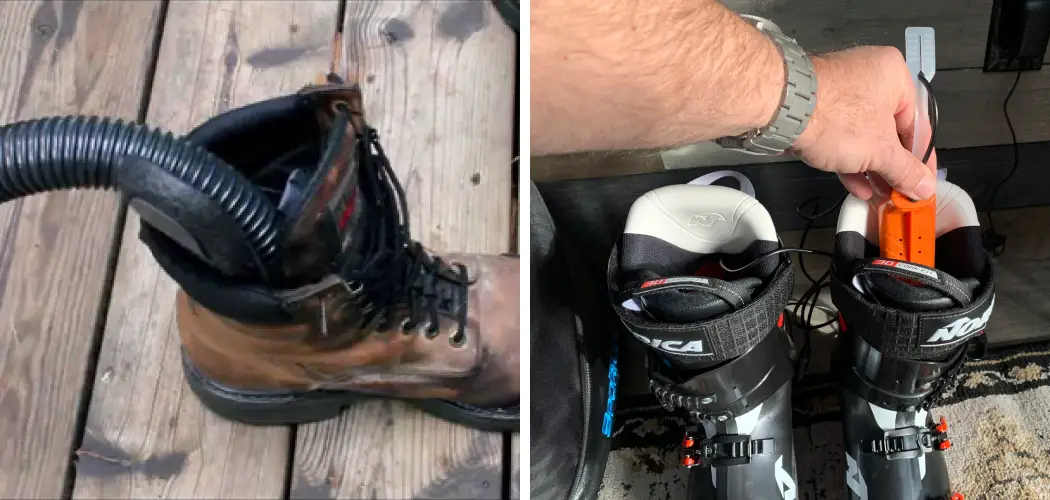 How to Dry Inside of Boots