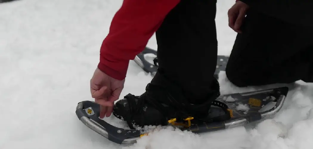 How to Put on Snowshoes
