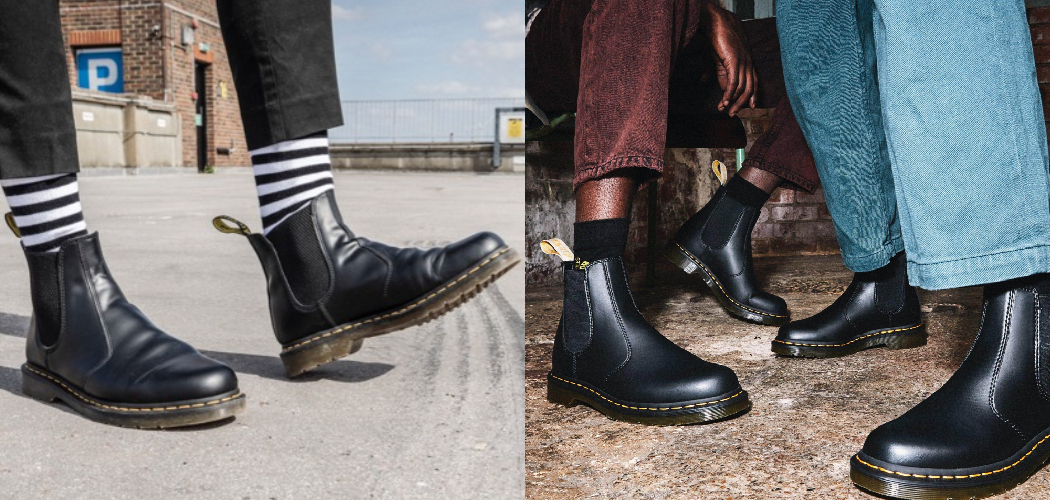 How to Put on Doc Marten Chelsea Boots