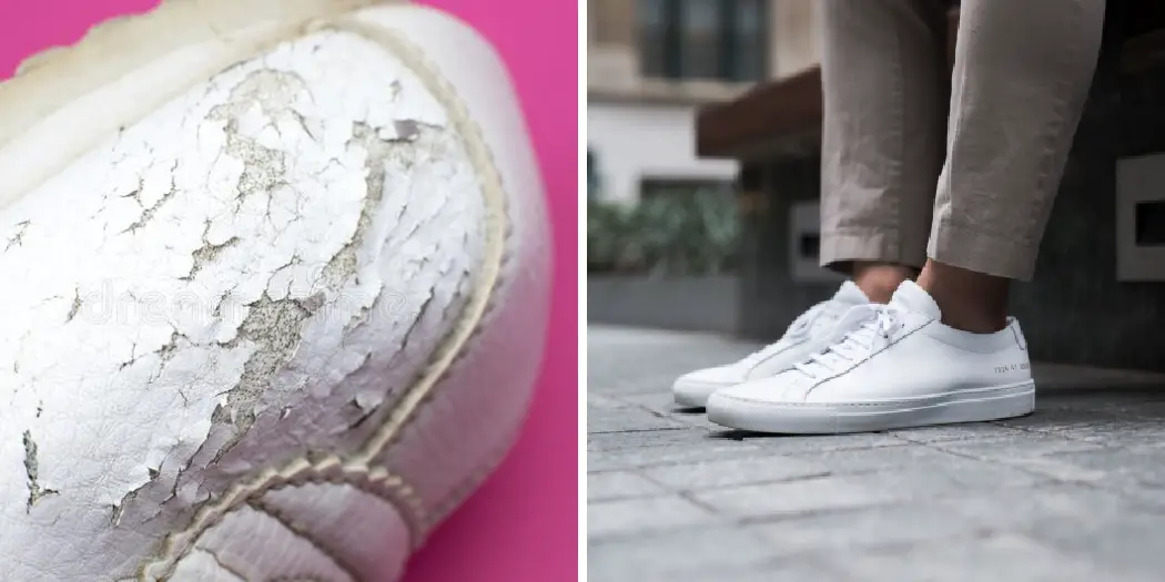 How to Repair White Leather Shoes
