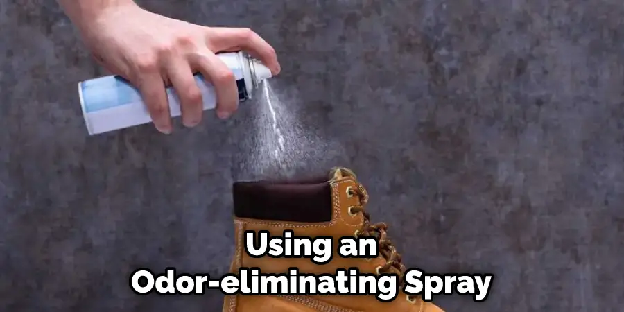 Using an Odor-eliminating Spray