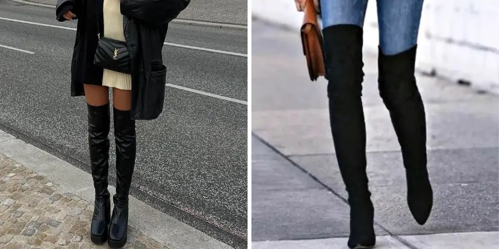 How to Style Thigh High Boots