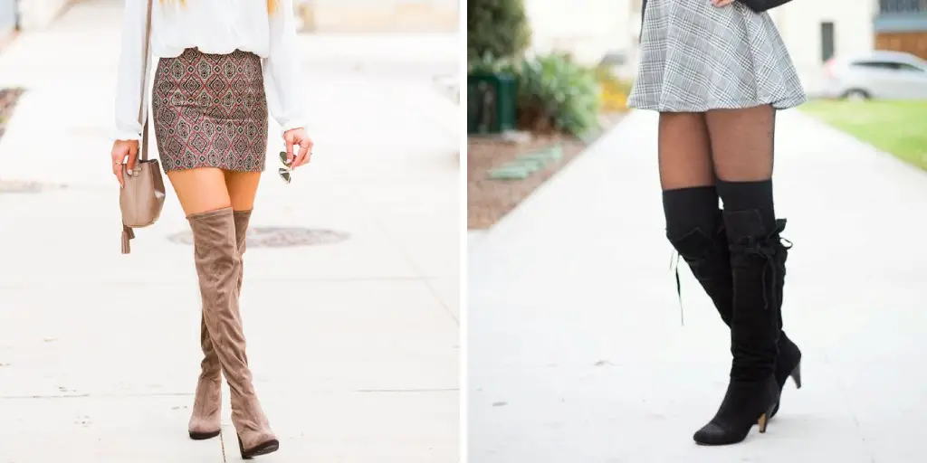 How to Wear Boots With Skirts