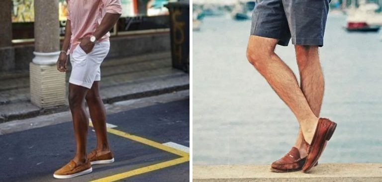 How to Wear Loafers with Shorts