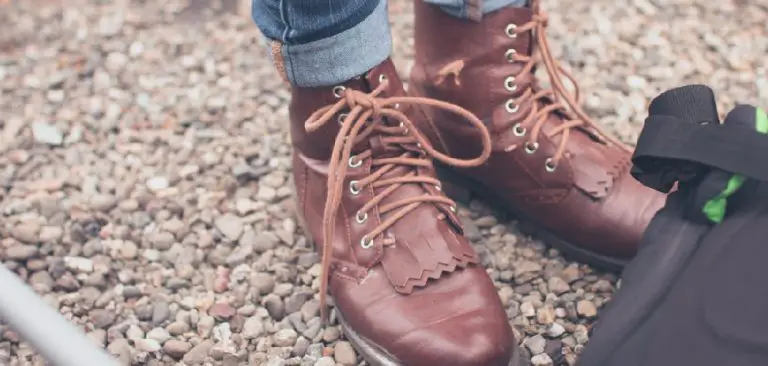 How to Lace Boots Diagram