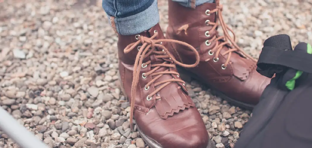 How to Lace Boots Diagram